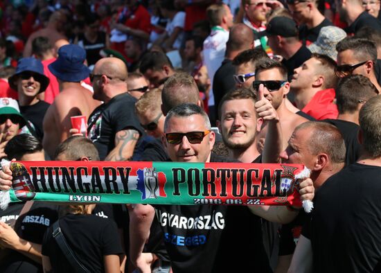 UEFA Euro 2016. Hungary vs. Portugal