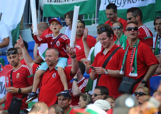 UEFA Euro 2016. Hungary vs. Portugal