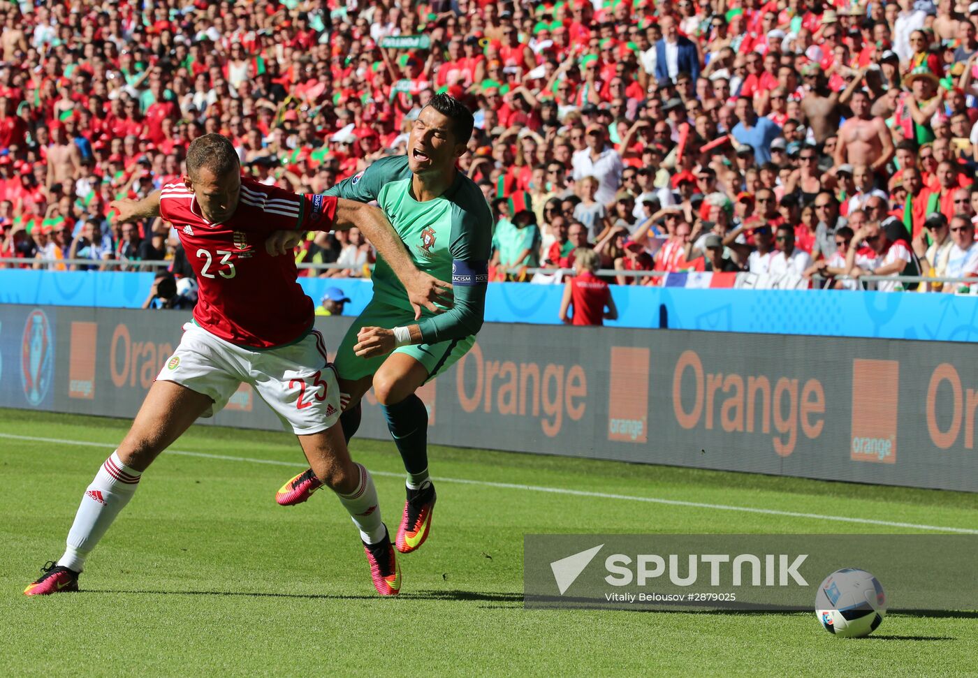 UEFA Euro 2016. Hungary vs. Portugal