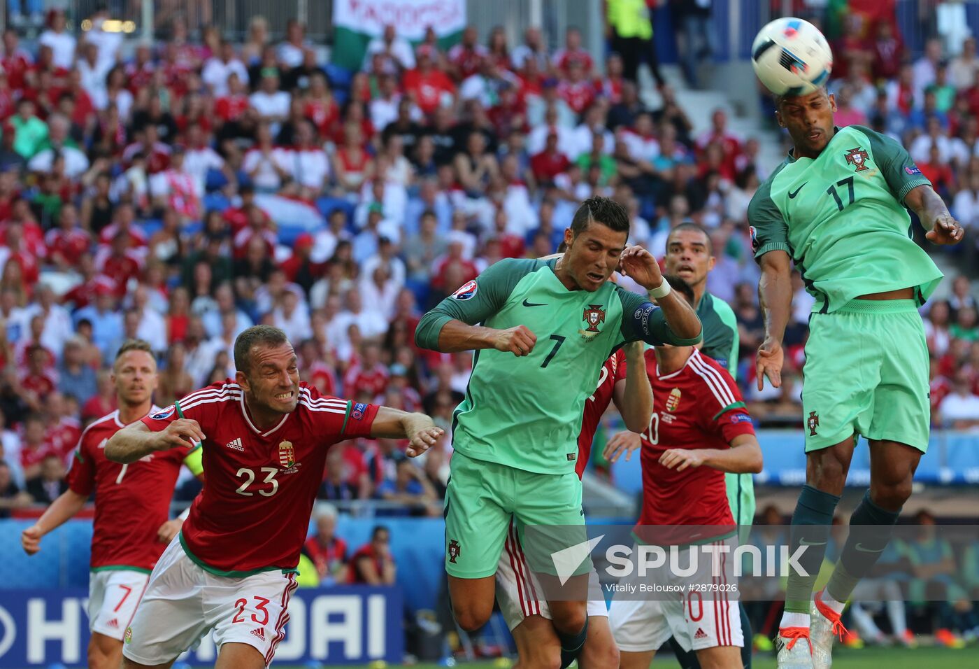 UEFA Euro 2016. Hungary vs. Portugal