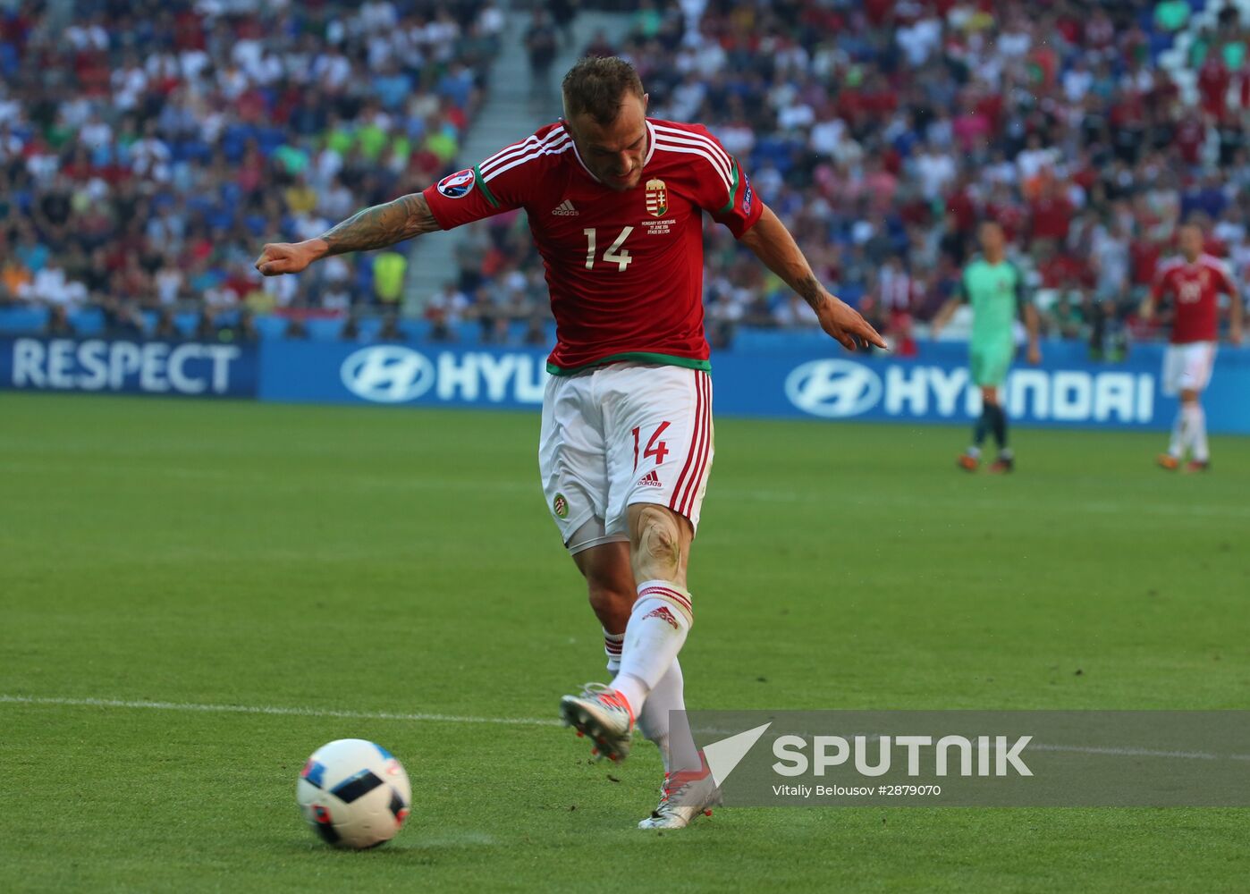 UEFA Euro 2016. Hungary vs. Portugal