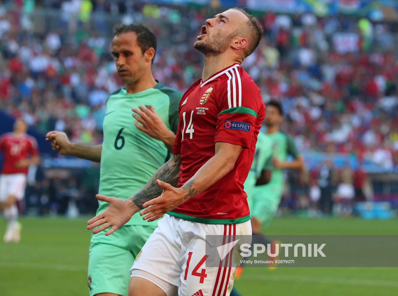UEFA Euro 2016. Hungary vs. Portugal