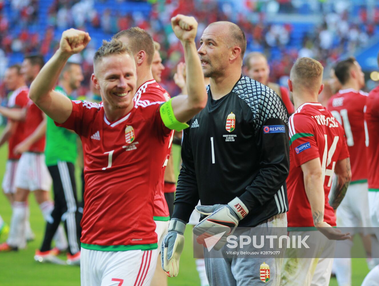 UEFA Euro 2016. Hungary vs. Portugal