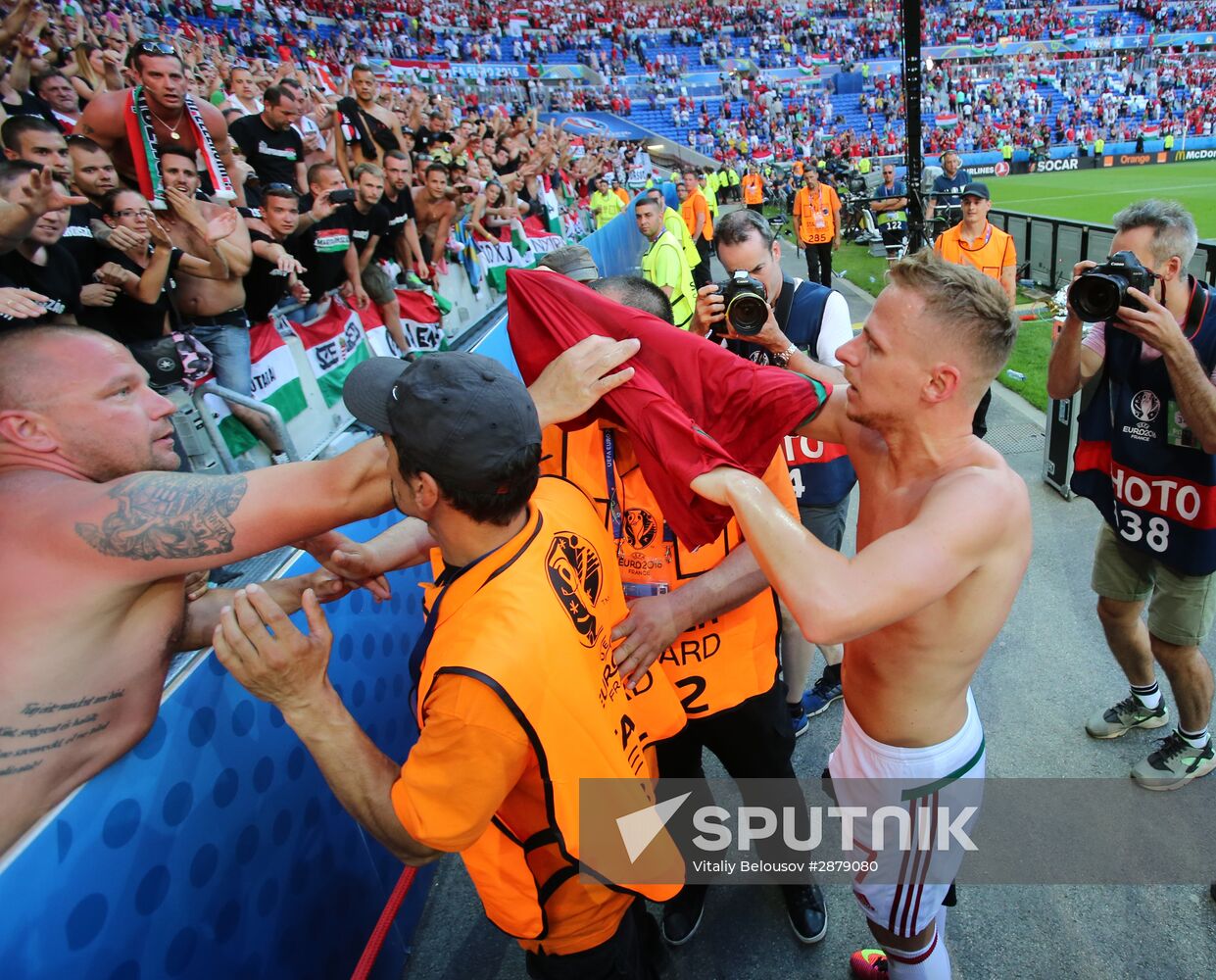 UEFA Euro 2016. Hungary vs. Portugal