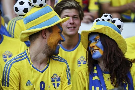 UEFA Euro 2016. Sweden vs. Belgium