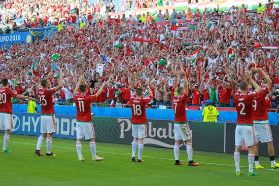 UEFA Euro 2016. Hungary vs. Portugal