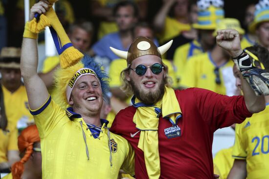 UEFA Euro 2016. Sweden vs. Belgium