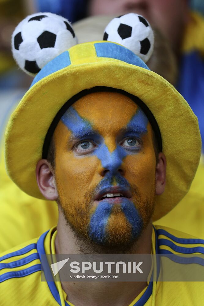UEFA Euro 2016. Sweden vs. Belgium