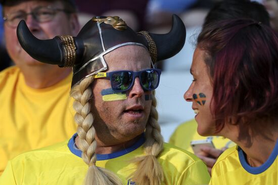 UEFA Euro 2016. Sweden vs. Belgium