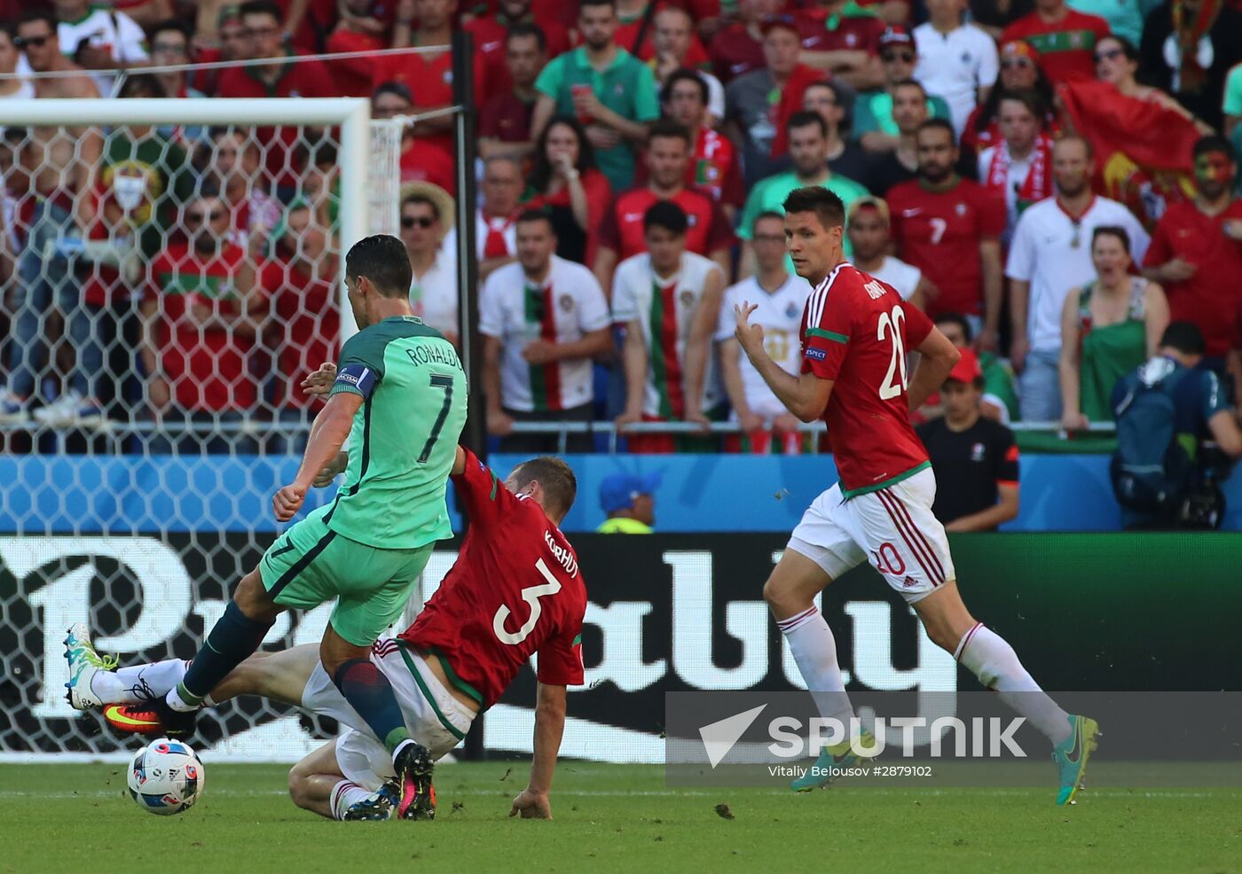 UEFA Euro 2016. Hungary vs. Portugal