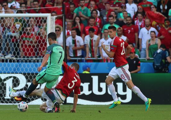 UEFA Euro 2016. Hungary vs. Portugal