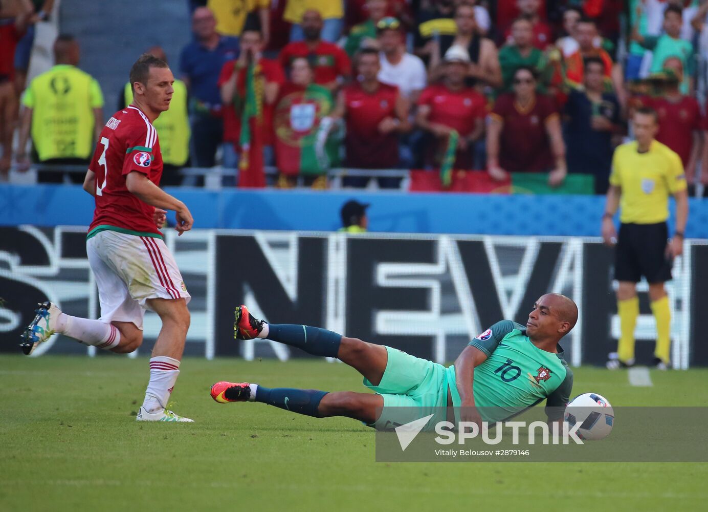 UEFA Euro 2016. Hungary vs. Portugal