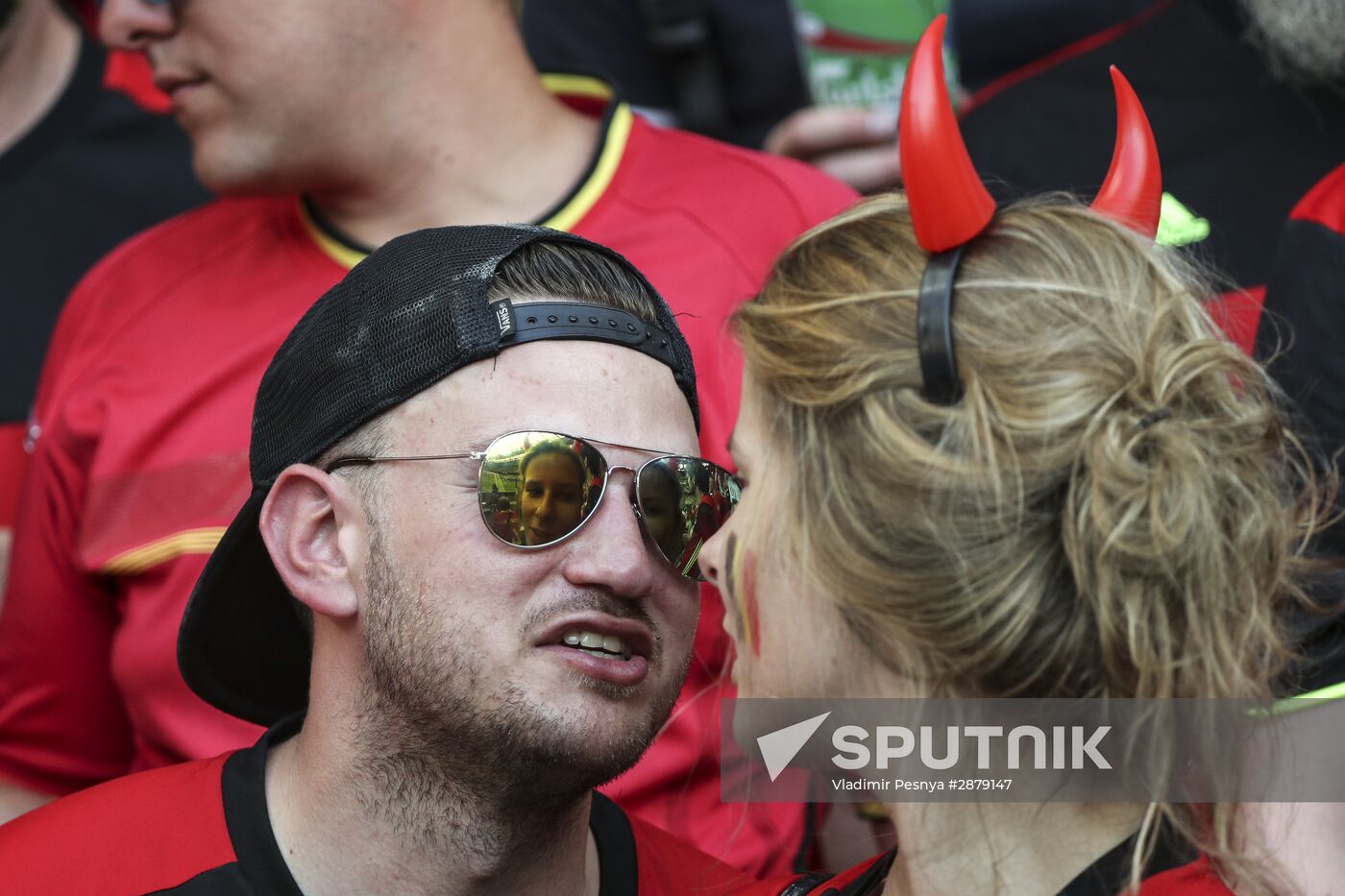 UEFA Euro 2016. Sweden vs. Belgium