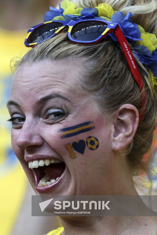 UEFA Euro 2016. Sweden vs. Belgium