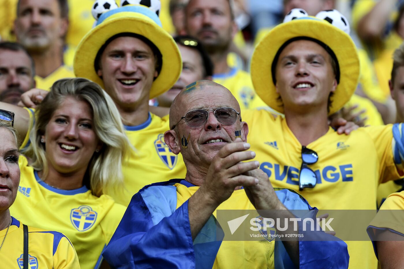UEFA Euro 2016. Sweden vs. Belgium
