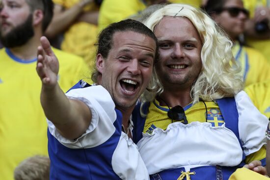 UEFA Euro 2016. Sweden vs. Belgium