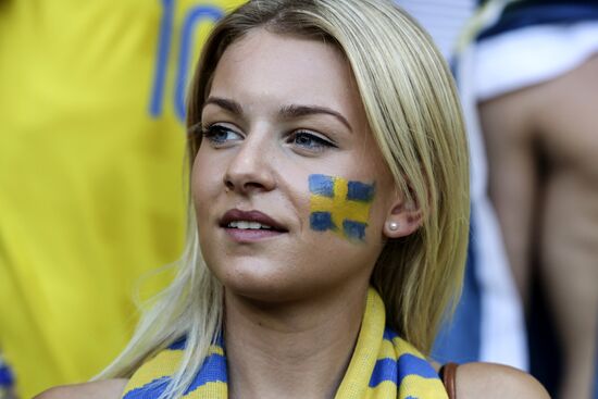 UEFA Euro 2016. Sweden vs. Belgium