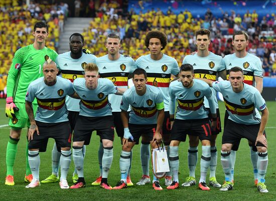 UEFA Euro 2016. Sweden vs. Belgium