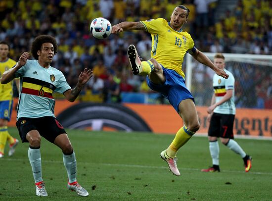 UEFA Euro 2016. Sweden vs. Belgium