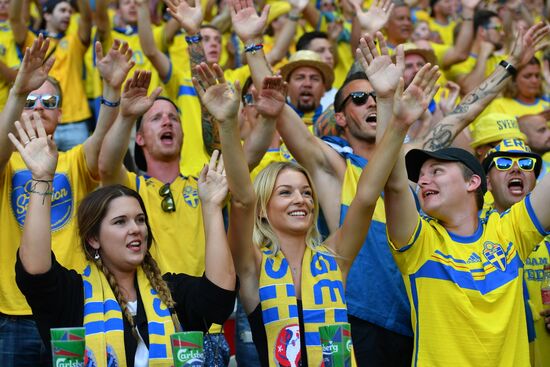 UEFA Euro 2016. Sweden vs. Belgium
