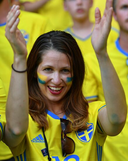 UEFA Euro 2016. Sweden vs. Belgium