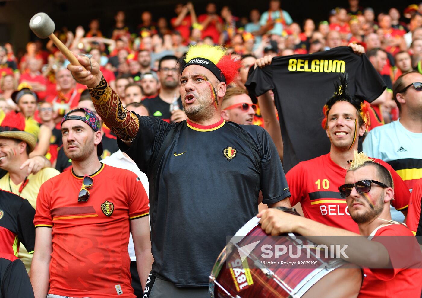 UEFA Euro 2016. Sweden vs. Belgium