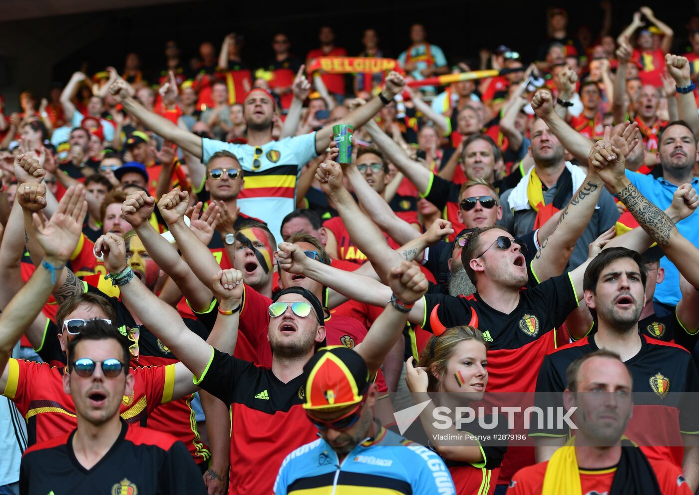 UEFA Euro 2016. Sweden vs. Belgium