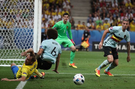 UEFA Euro 2016. Sweden vs. Belgium