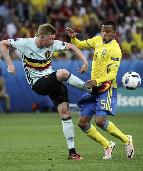 UEFA Euro 2016. Sweden vs. Belgium
