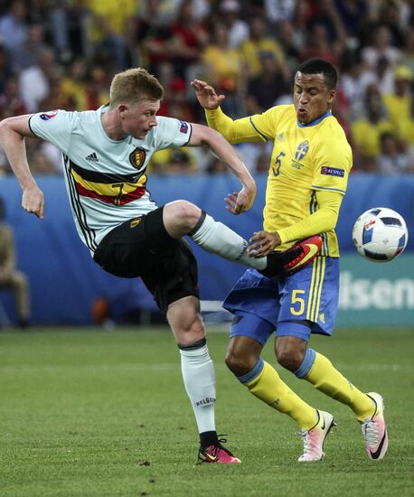 UEFA Euro 2016. Sweden vs. Belgium