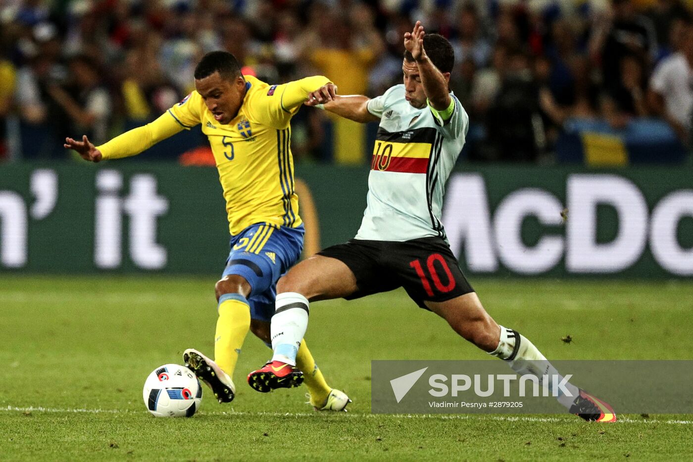 UEFA Euro 2016. Sweden vs. Belgium