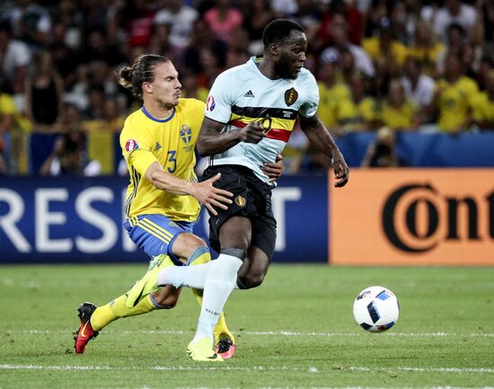 UEFA Euro 2016. Sweden vs. Belgium