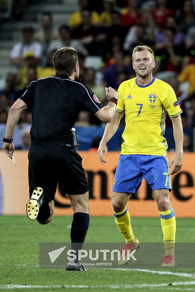 UEFA Euro 2016. Sweden vs. Belgium