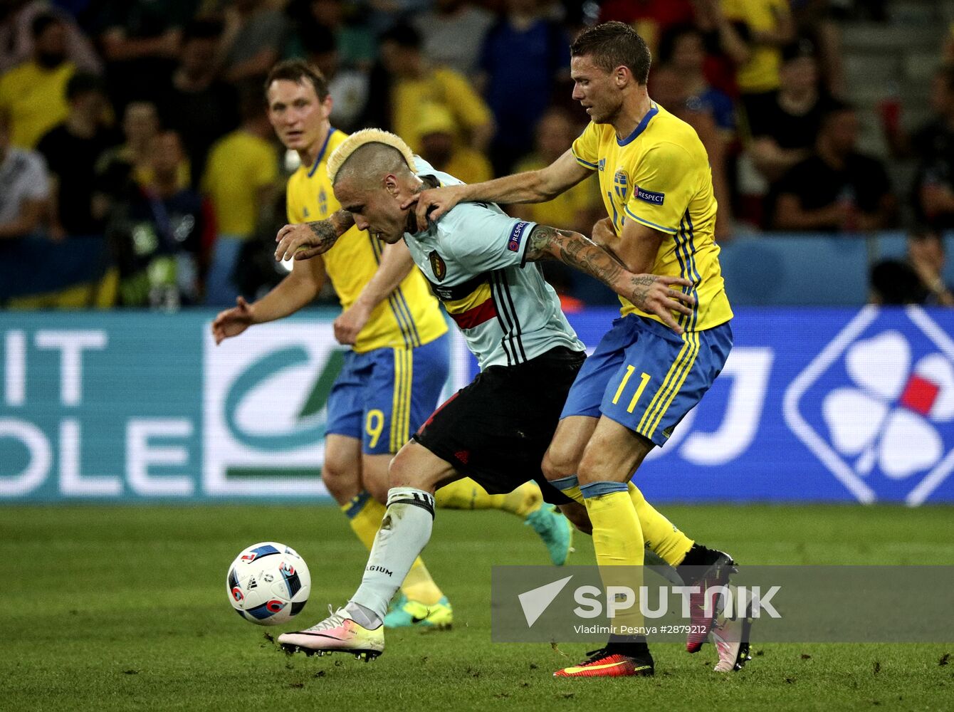 UEFA Euro 2016. Sweden vs. Belgium