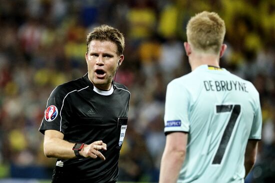 UEFA Euro 2016. Sweden vs. Belgium