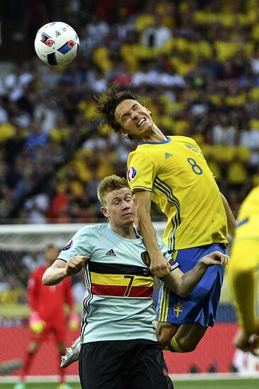 UEFA Euro 2016. Sweden vs. Belgium