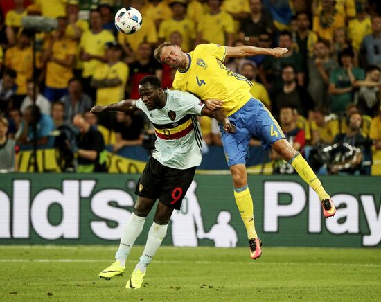 UEFA Euro 2016. Sweden vs. Belgium