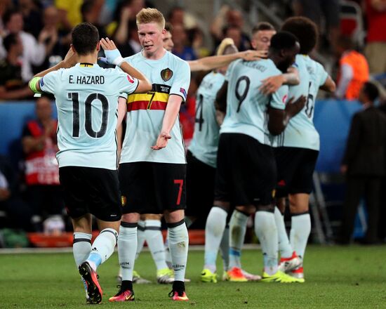 UEFA Euro 2016. Sweden vs. Belgium