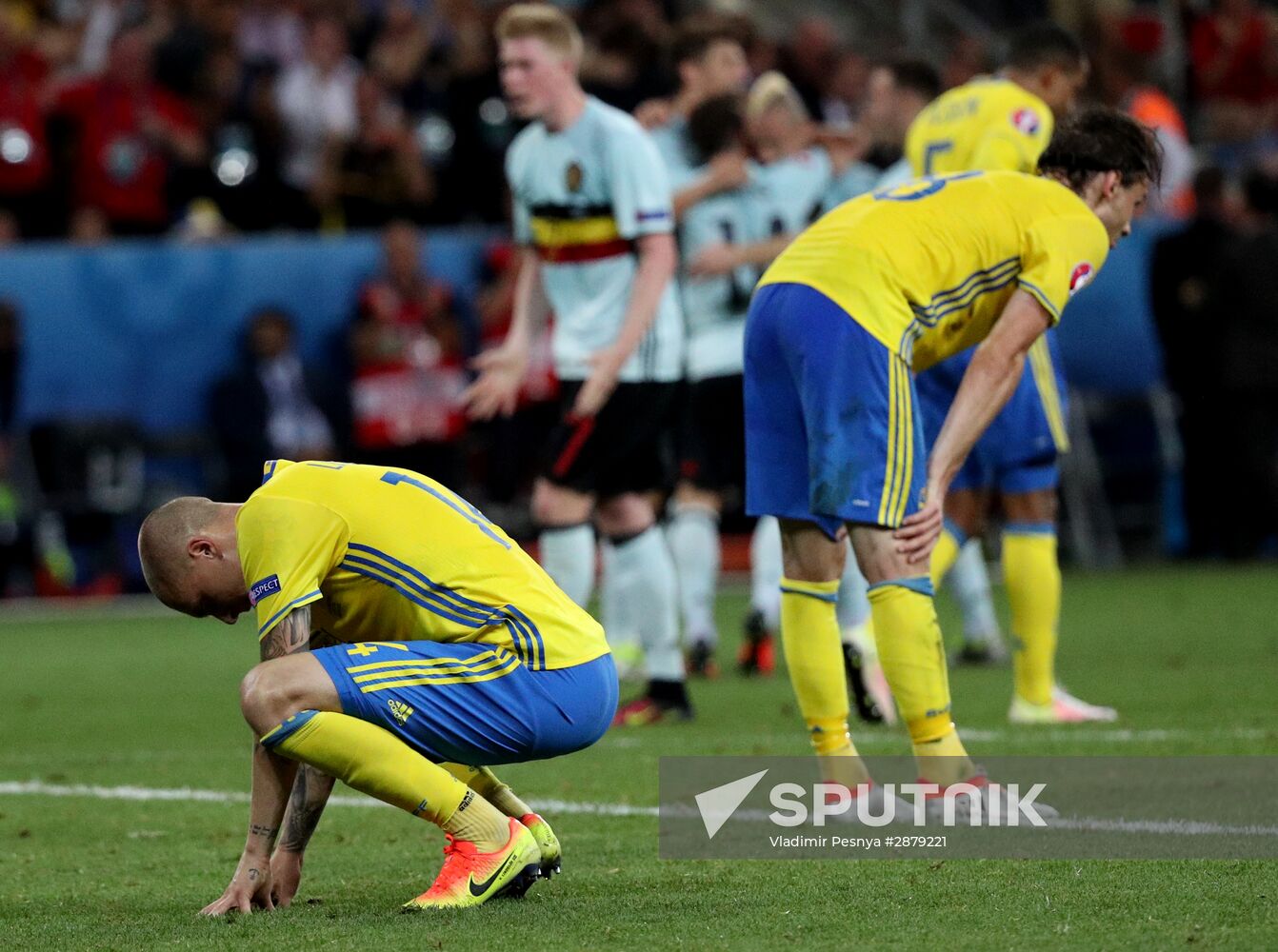 UEFA Euro 2016. Sweden vs. Belgium