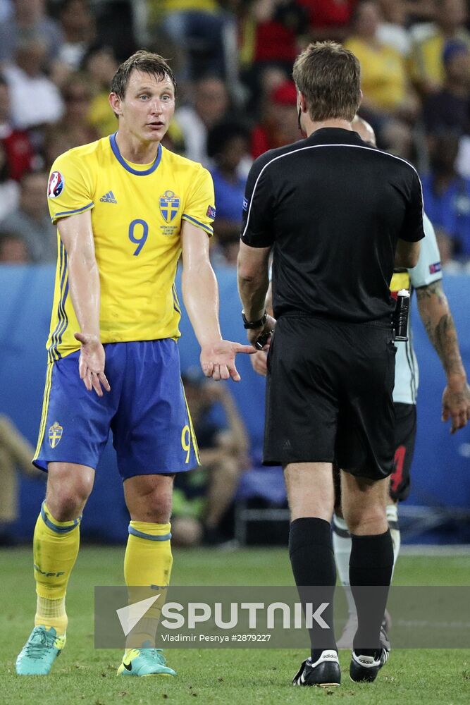 UEFA Euro 2016. Sweden vs. Belgium