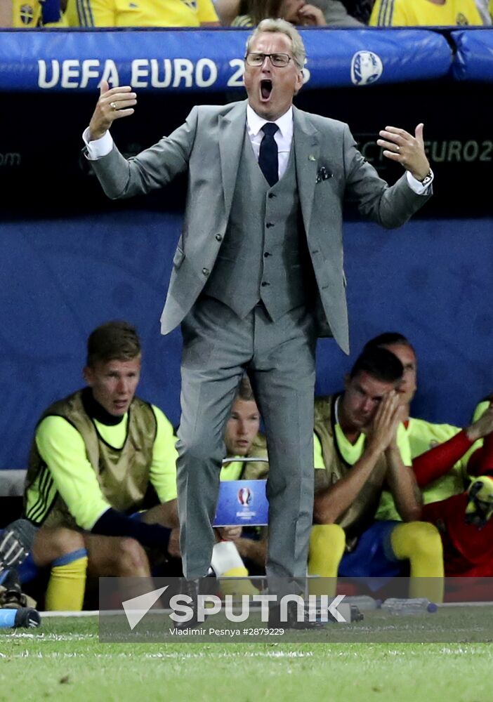 UEFA Euro 2016. Sweden vs. Belgium