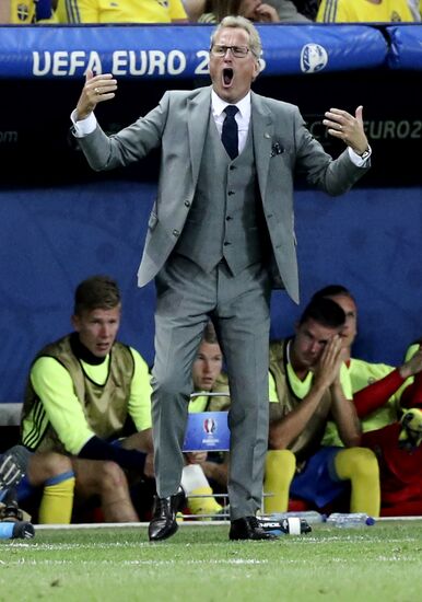 UEFA Euro 2016. Sweden vs. Belgium