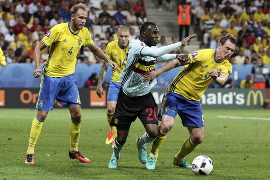 UEFA Euro 2016. Sweden vs. Belgium