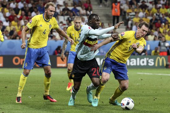 UEFA Euro 2016. Sweden vs. Belgium