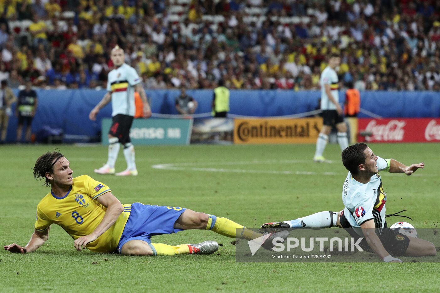 UEFA Euro 2016. Sweden vs. Belgium