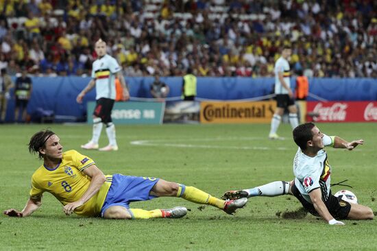 UEFA Euro 2016. Sweden vs. Belgium