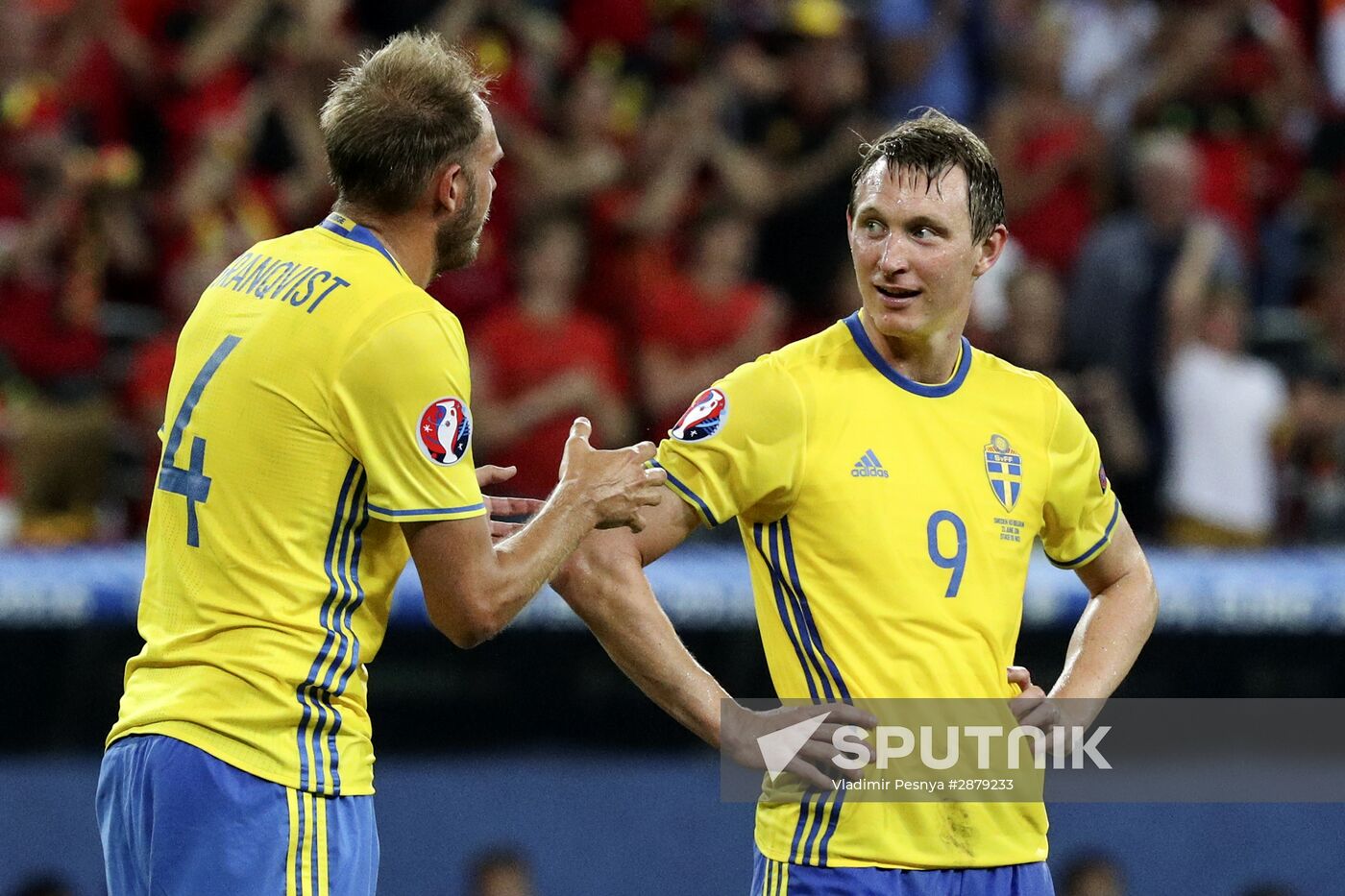 UEFA Euro 2016. Sweden vs. Belgium