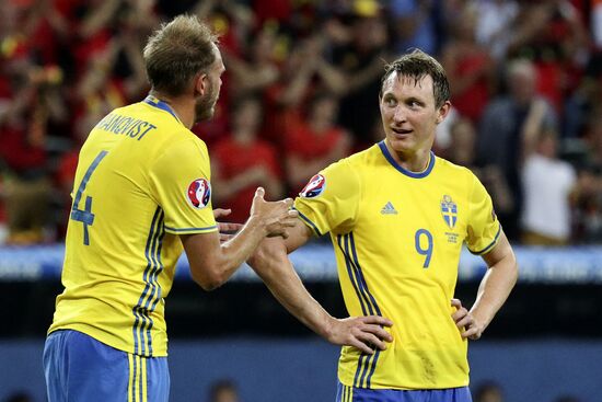UEFA Euro 2016. Sweden vs. Belgium