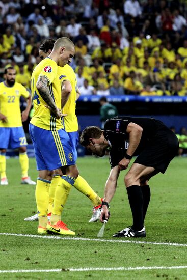 UEFA Euro 2016. Sweden vs. Belgium