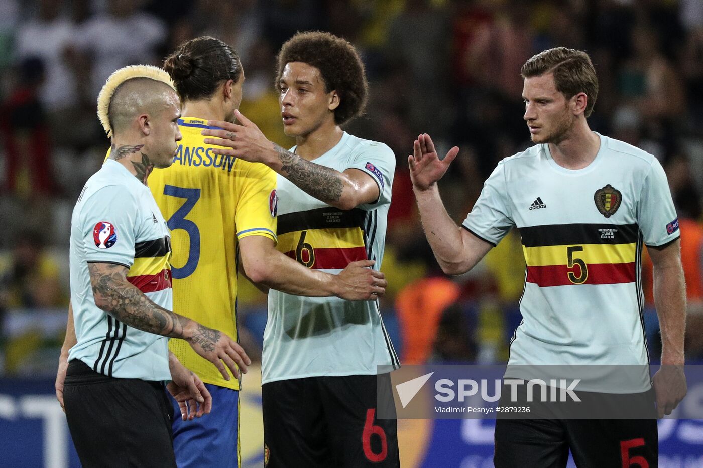 UEFA Euro 2016. Sweden vs. Belgium